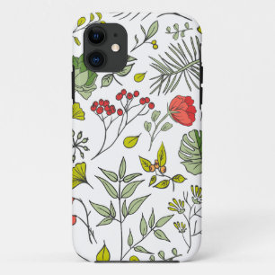 Botanical Wildflower Garden iPhone 11 Case