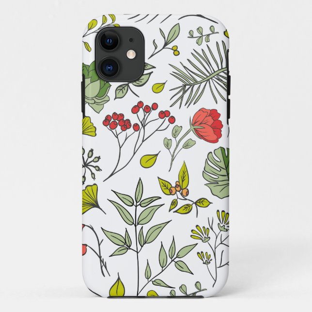 Botanical Wildflower Garden Case-Mate iPhone Case (Back)