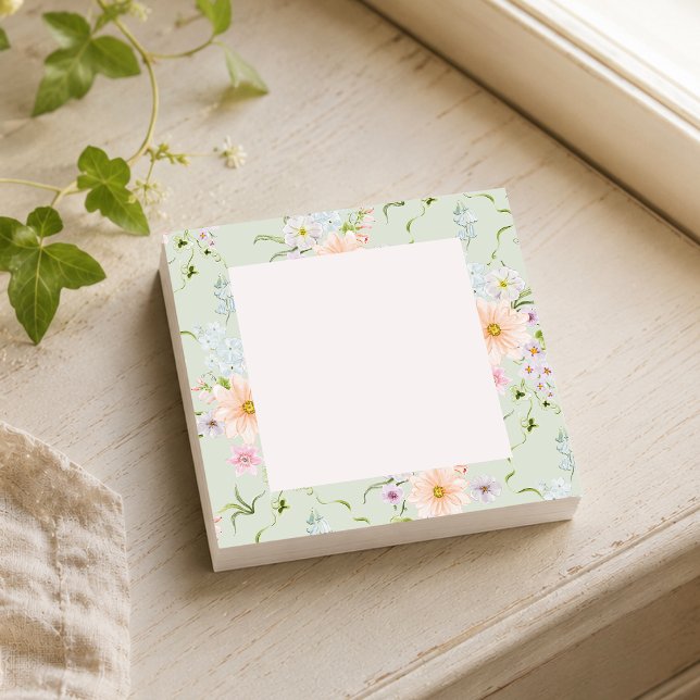 Botanical Wildflower Post-it Notes (Creator Uploaded)