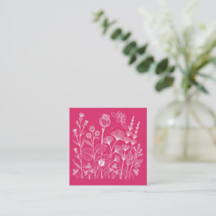 Botanical Wildflowers Enclosure Card