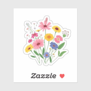 Botanical Wildflowers Floral Meadow Aesthetic