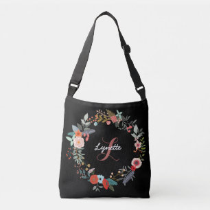 Botanical Wreath Crossbody Bag