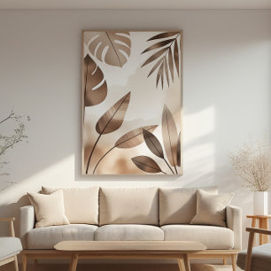 Botanical Zen – Minimal Poster – Japandi Decor