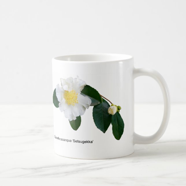 Botanicals - Camellia blossom Coffee Mug (Right)