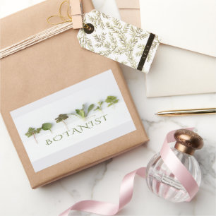 Botanist Business Rectangular Sticker