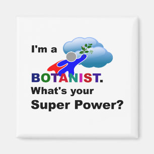 Botanist Superhero custom design Magnet