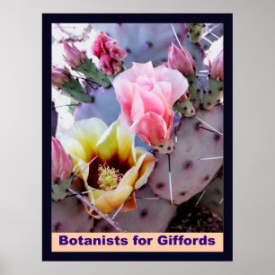 Botanists For Giffords Poster