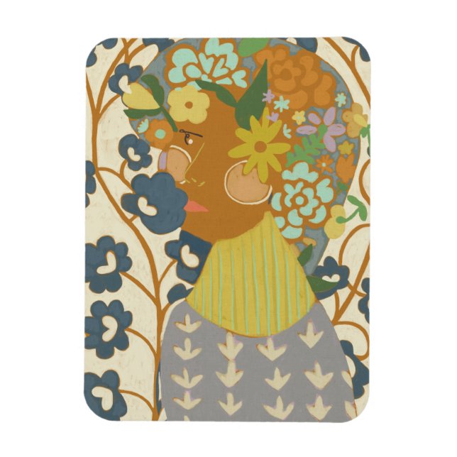 Botany Beauty Magnet (Vertical)