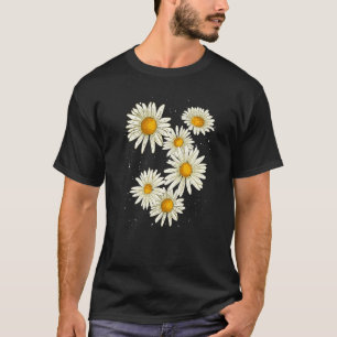 Botany Gardener Flower Blossom Nature Plant Daisy T-Shirt