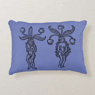 Botany: Mandrake, 1476 Decorative Cushion
