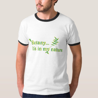 Botany Nature Green Leaf Botanist Love T-Shirt