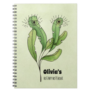 Botany notebook plant lover biology