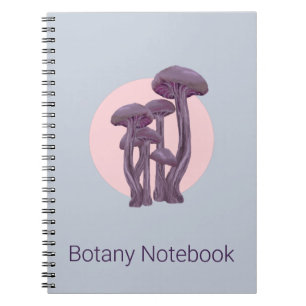 Botany Notebook with Magical Toadstools