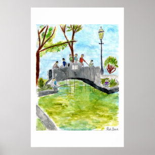 Botany Pond Poster