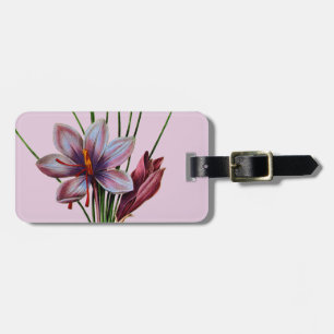 Botany: Saffron Luggage Tag
