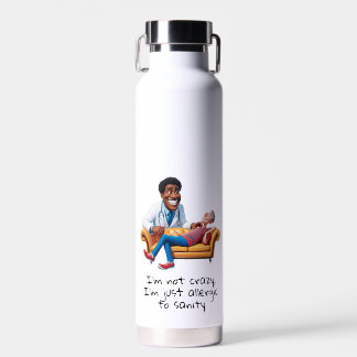 Botella De Agua ANTISTRESS psychiatrist THERAPIST Water Bottle