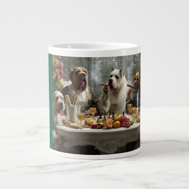 Botella de agua large coffee mug (Front)