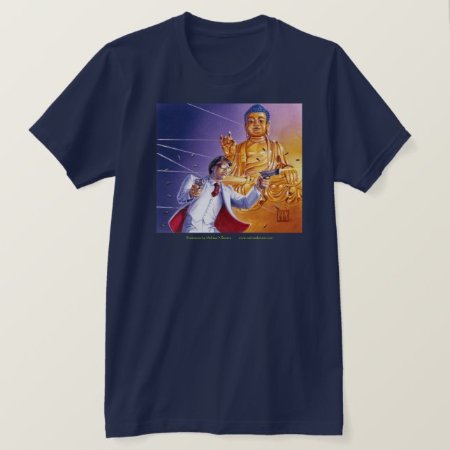 Both Guns Blazing T-Shirt (Design Front)