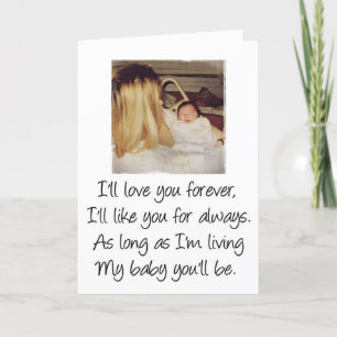 Both her mother's love. card