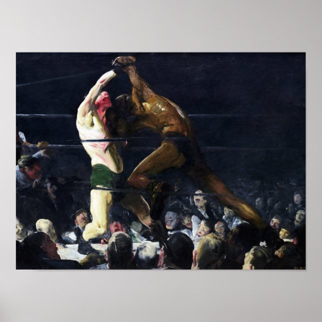 Both Members of This Club by George Bellows Poster (Front)