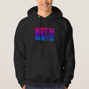 Both Ways Bisexual Pride Flag Hoodie