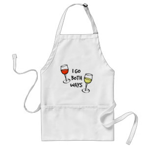 Both Ways Wine Glasses Standard Apron