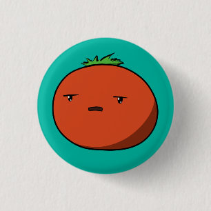 Bothered Tomato 3 Cm Round Badge