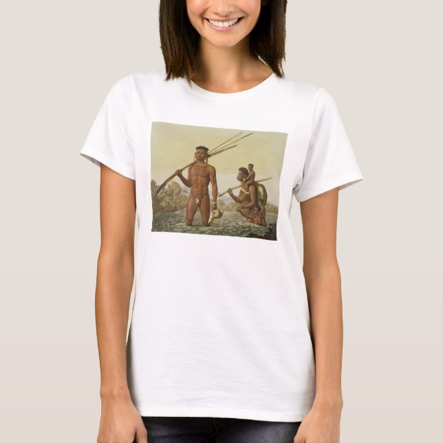 Botocudos family, Rio Grande, Brazil, from 'Le Cos T-Shirt (Front)