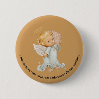 Boton Anjo 6 Cm Round Badge
