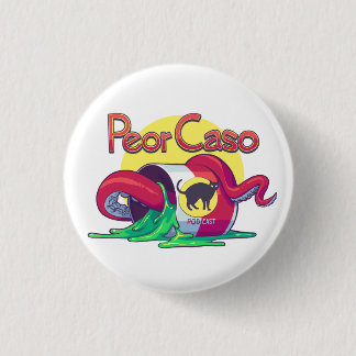 Boton de Peor Caso 3 Cm Round Badge