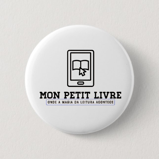 Boton Mon Petit Free 6 Cm Round Badge (Front)