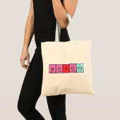 Botond periodic table name tote bag (Front (Product))