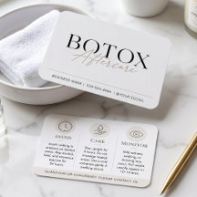 Botox Aftercare Beige Minimal Simple Med Spa