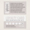Botox Filler Injection Aftercare Instruction Card