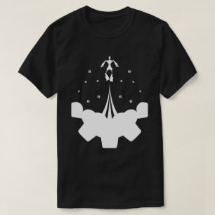 Bots Above the Clouds T-Shirt