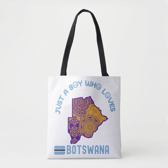 Botswana African country Tote Bag (Front)