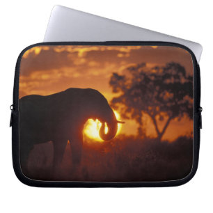 Botswana, Chobe National Park, Bull Elephant Laptop Sleeve