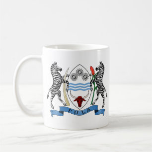 Botswana Coat of Arms Coffee Mug