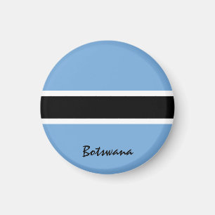 Botswana flag & African - travel/sports fans Magnet