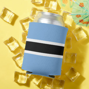 Botswana flag can cooler
