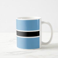  Botswana Flag Ceramic Mug