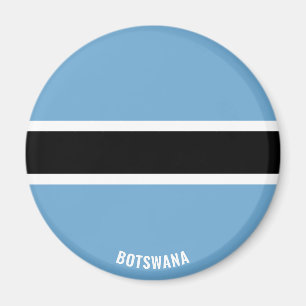 Botswana Flag Charming Patriotic Magnet
