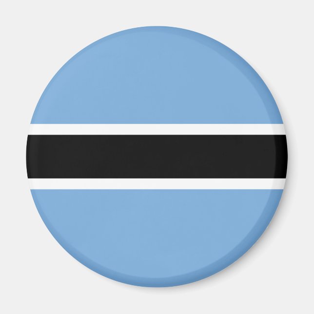 Botswana flag Magnet (Front)