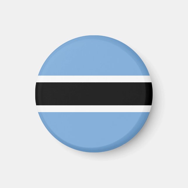 Botswana flag magnet (Front)