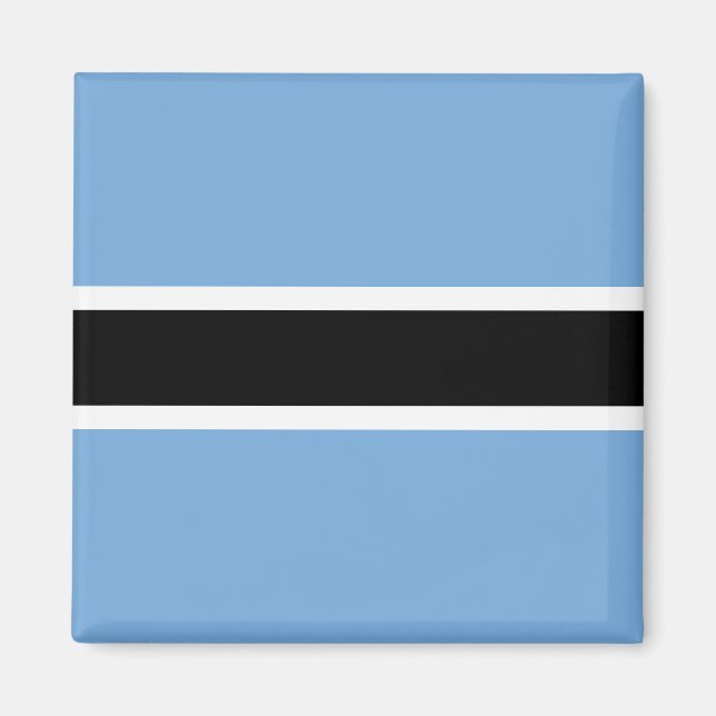 Botswana Flag Magnet (Front)