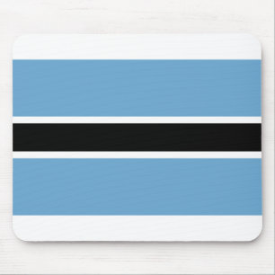 Botswana Flag Mouse Mat