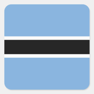 Botswana Flag Sticker