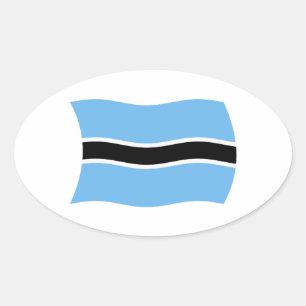 Botswana Flag Sticker