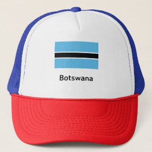 Botswana Flag Trucker Hat