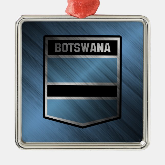 Botswana Metal Tree Decoration (Front)